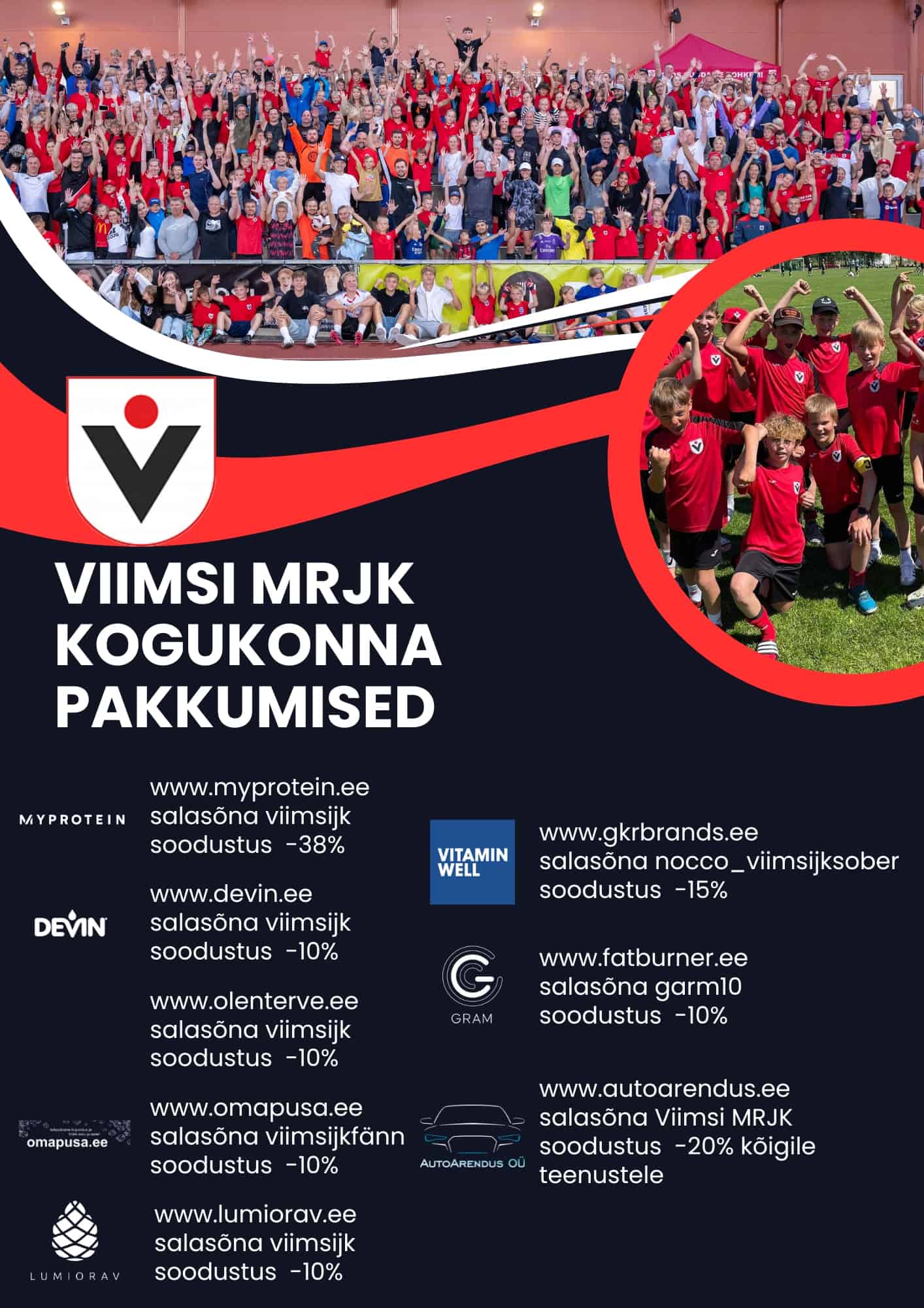 Viimsi MRJK soodustus