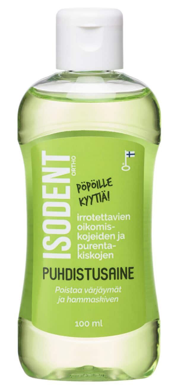 6420043960040 ISODENT ORTHO PUHASTUSVEDELIK ORTODONTILISTELE APARAATIDELE JA HAMBAKAPEDELE 100 ML