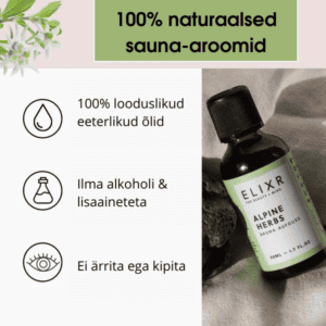 Alpine herbs saunalõhn eelised