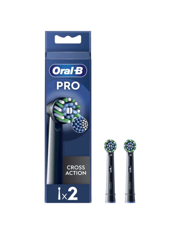 Oral-b-crossaction-black-varuotsikud 2tk
