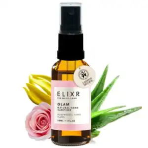 Elixr Glam Natural kätedesinfitseerija 30ml