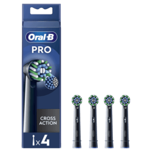 oral b crossaction-black-varuotsik 4 tk must